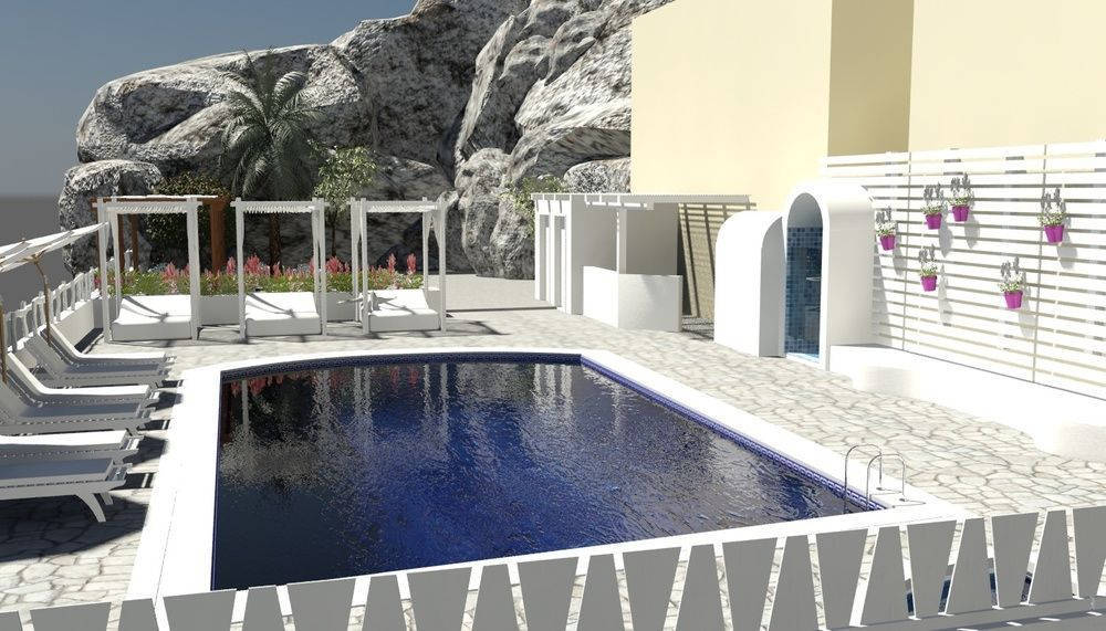 Iris Boutique Hotel Kamari  Exterior photo